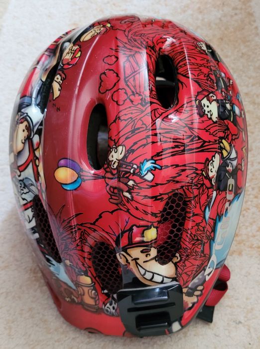 Kask dzieciecy rowerowy Giro XS (45-49cm) ok 19 cm srednicy