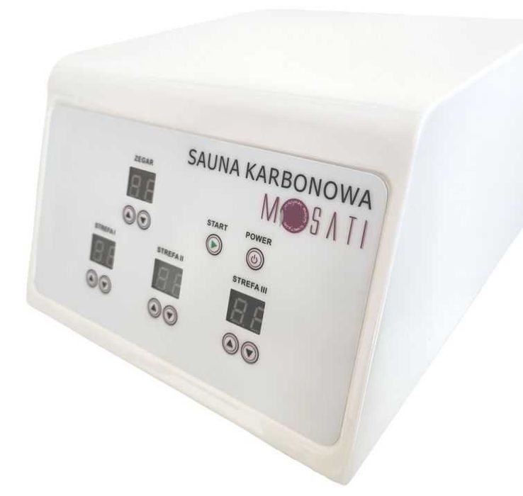 Oryginalna sauna karbonowa 80 st. Celsjusza