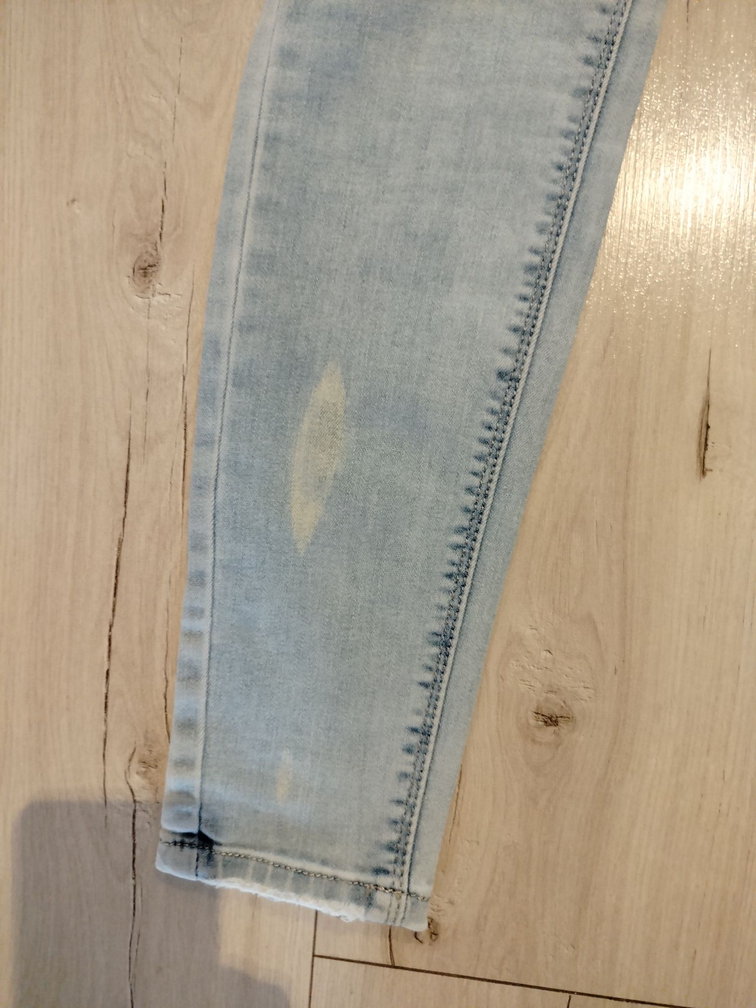 Spodnie jeansowe damskie L push up