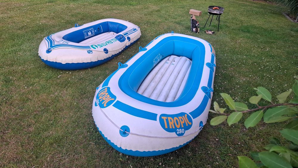 Ponton dmuchany czterokomorowy