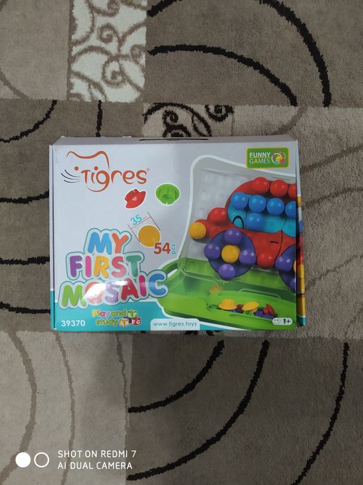 Мозаїка. Моя перша мозаїка. Розвиваюча гра.