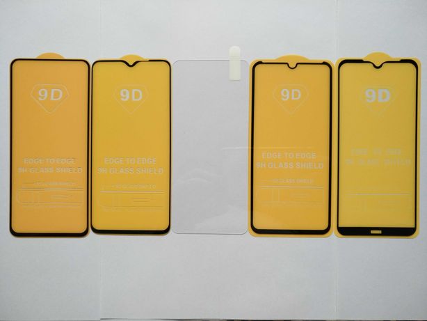 Защитное стекло 7D 9D 10D 11D на Xiaomi Redmi Note 8 Pro T Mi Lite C A