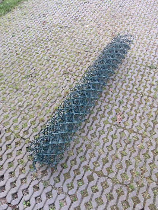 siatka ogrodzeniowa 150cm powlekana pvc zielona
