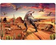puzzle 46 elementów układanka dinozaury dla dzieci duże elementy