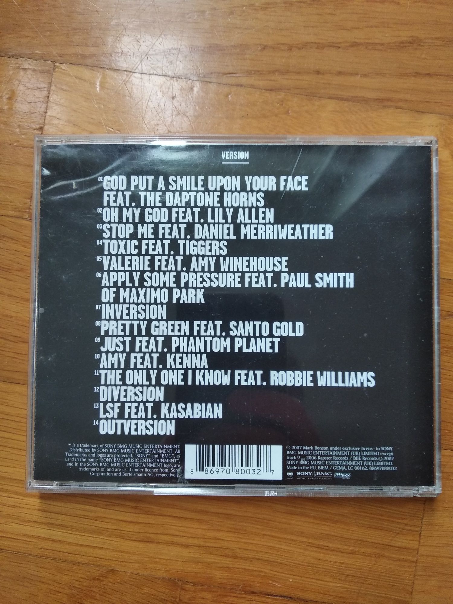 Version Mark Ronson płyta CD
