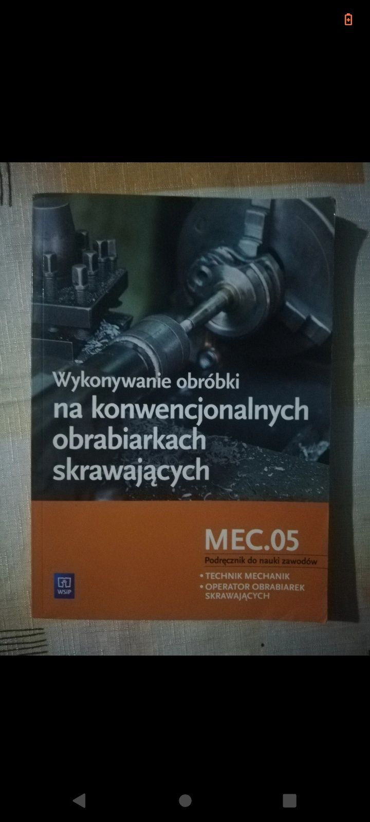 Książka do zawodu technik mechanik