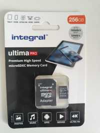 Karta pamięci Integral micro SDXC UltimaPro 256GB do negocjacji