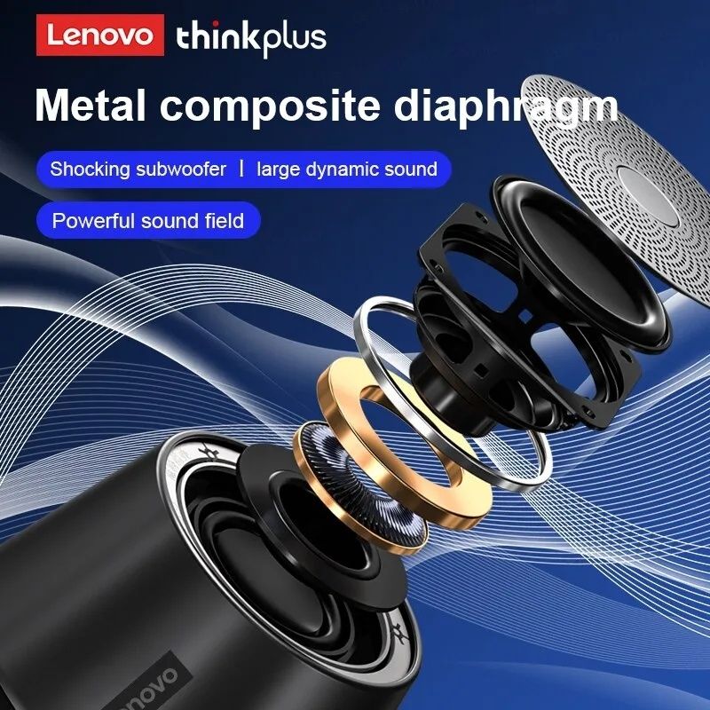 Głośnik Lenovo ThinkPlus Bezprzewodowy Bluetooth Przenośny Mocny