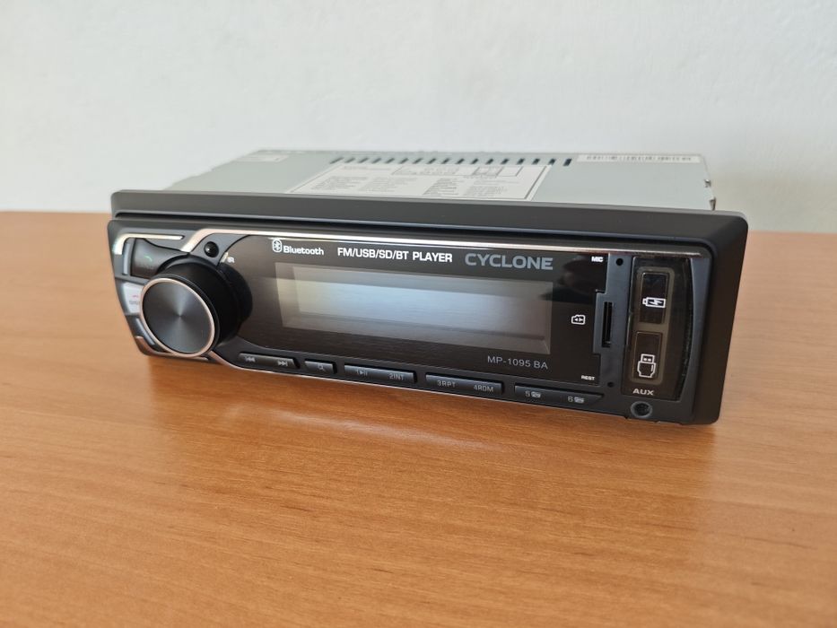 Автомагнітола 1DIN Cyclone MP-1095 BA (сан нової)