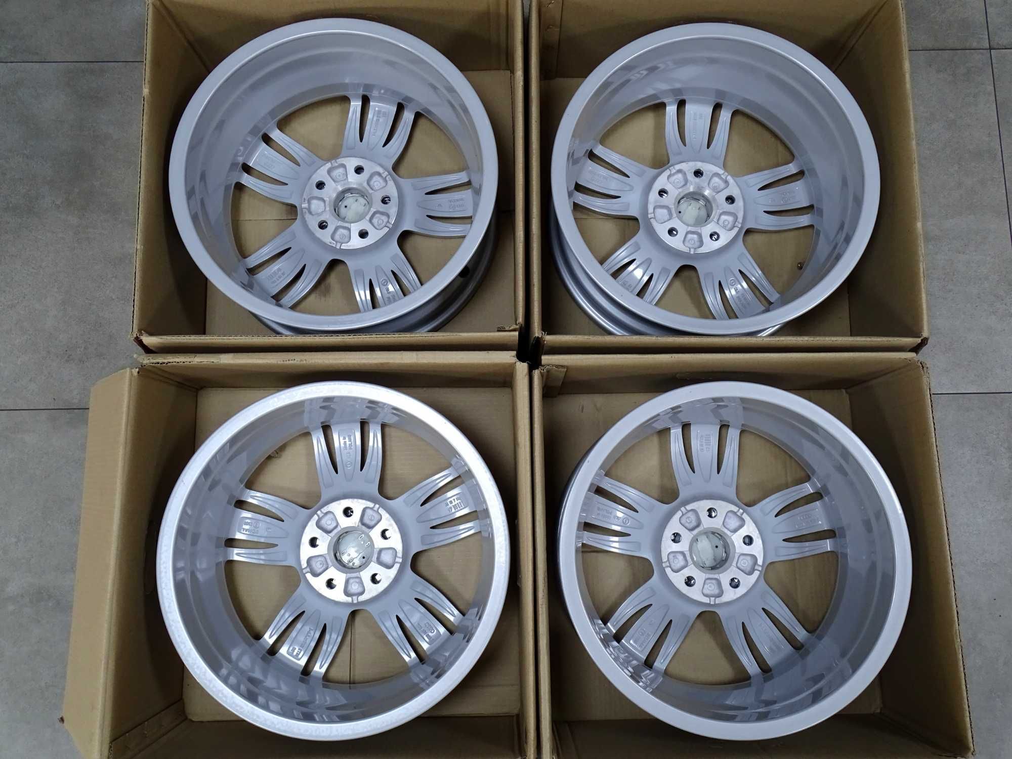 Felgi 17 AUDI Demo A3 A4 A6 Q1 Q2 Q3 5x112 Et33 Wulkanizacja Krims