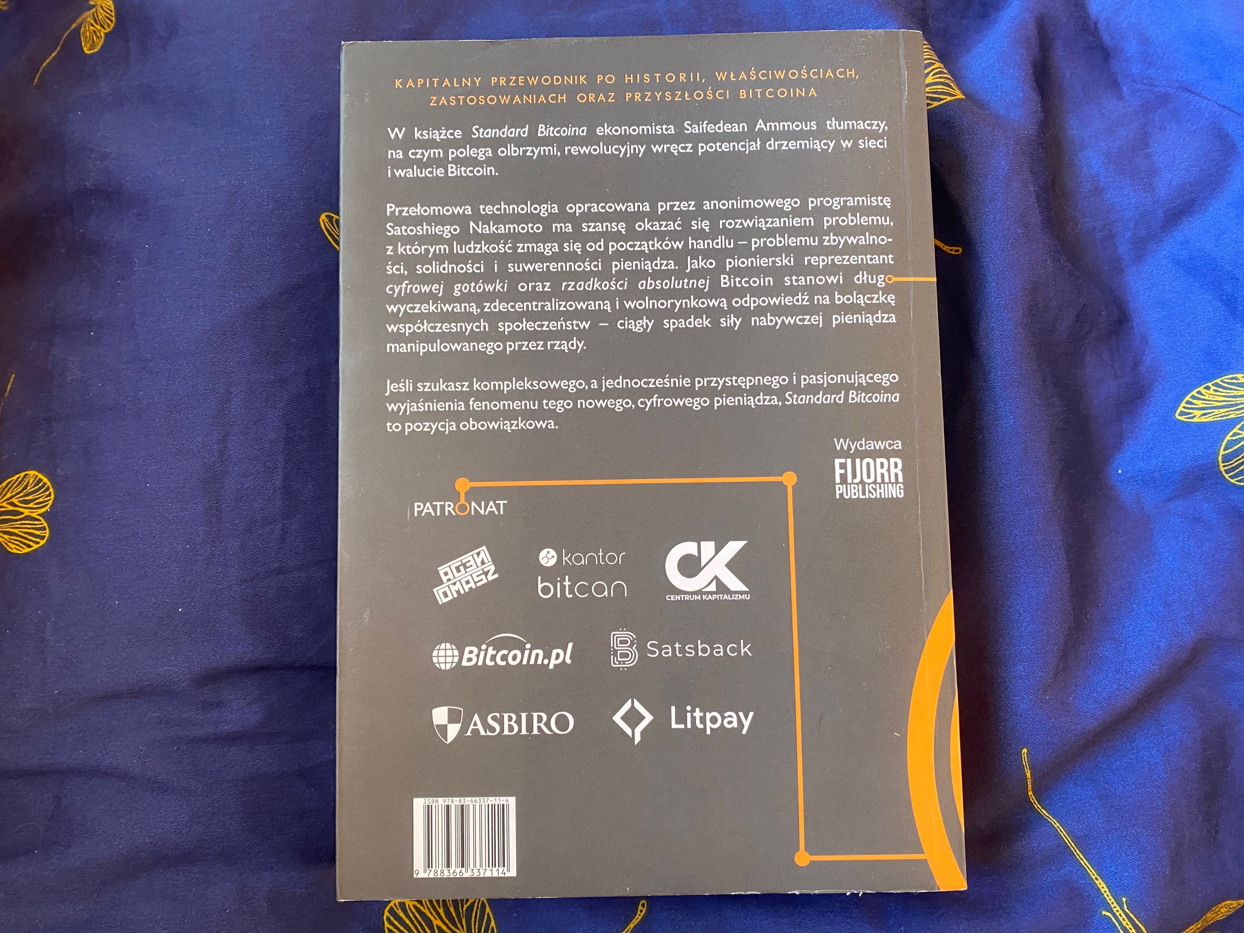 Standard Bitcoina - Saifedean Ammous - książka