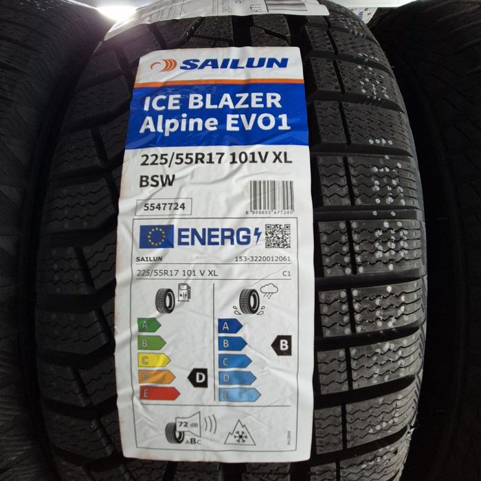 225/55R17 opony zimowe Sailun Rozszerzona gwarancja