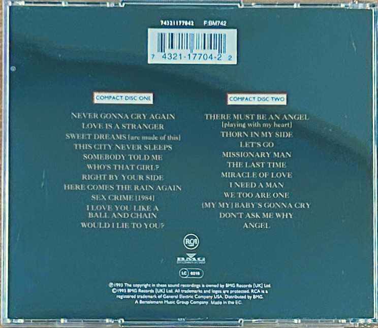 Eurythmics - Live - CD x 2