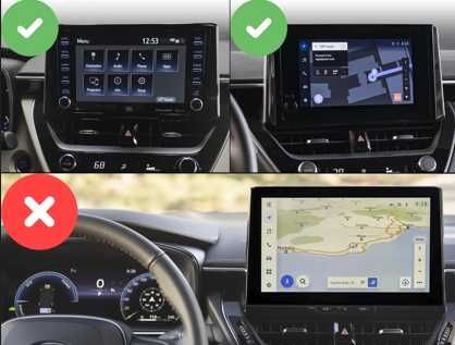 CraVeDRIVE - uchwyt magnetyczny na telefon -  Toyota Corolla E21