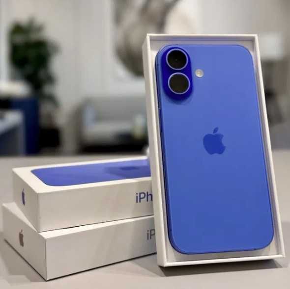 Новий Apple iPhone 16 128 256 GB sim запакований (не МДМ)