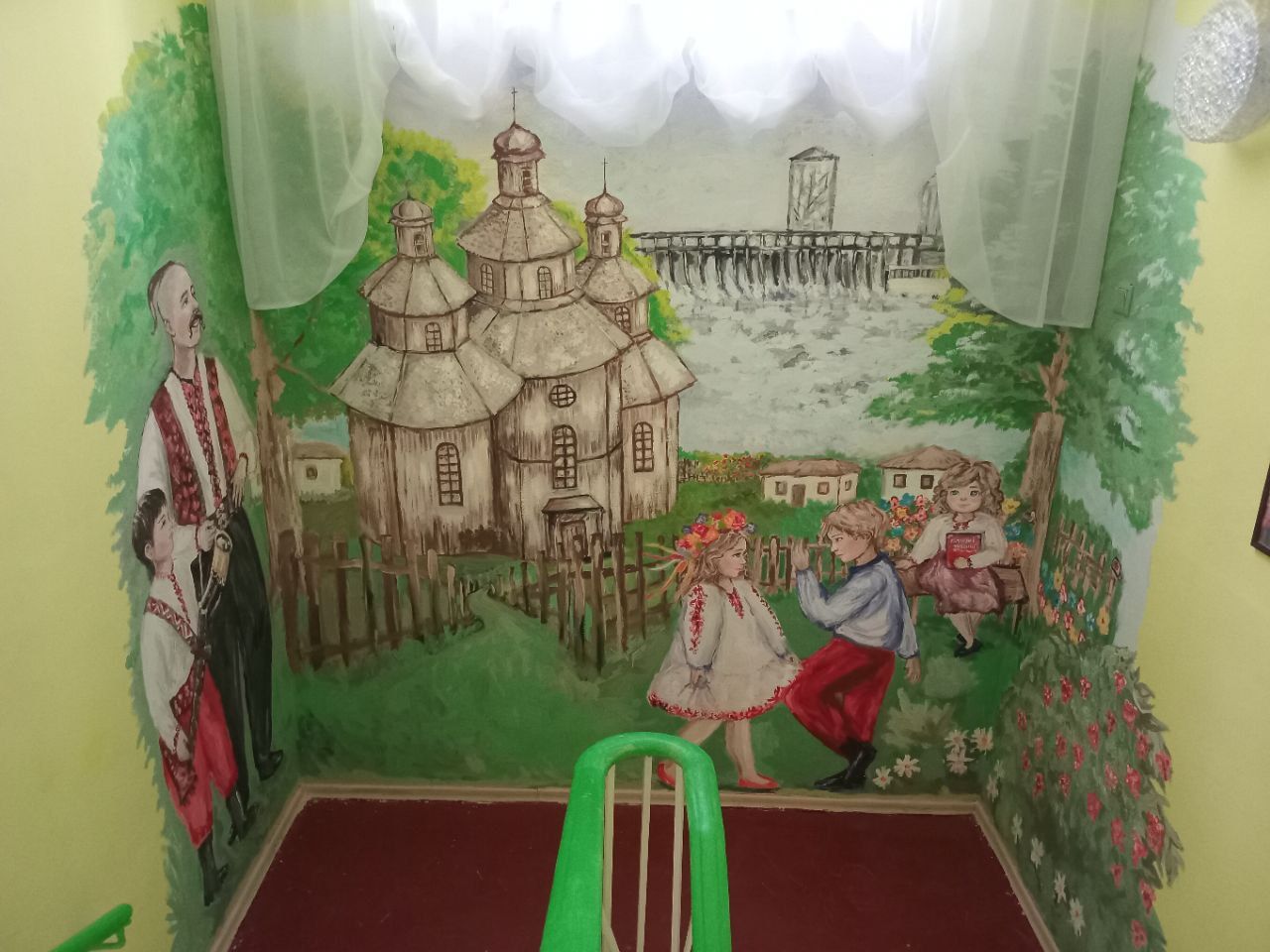 Рисунки на стенах