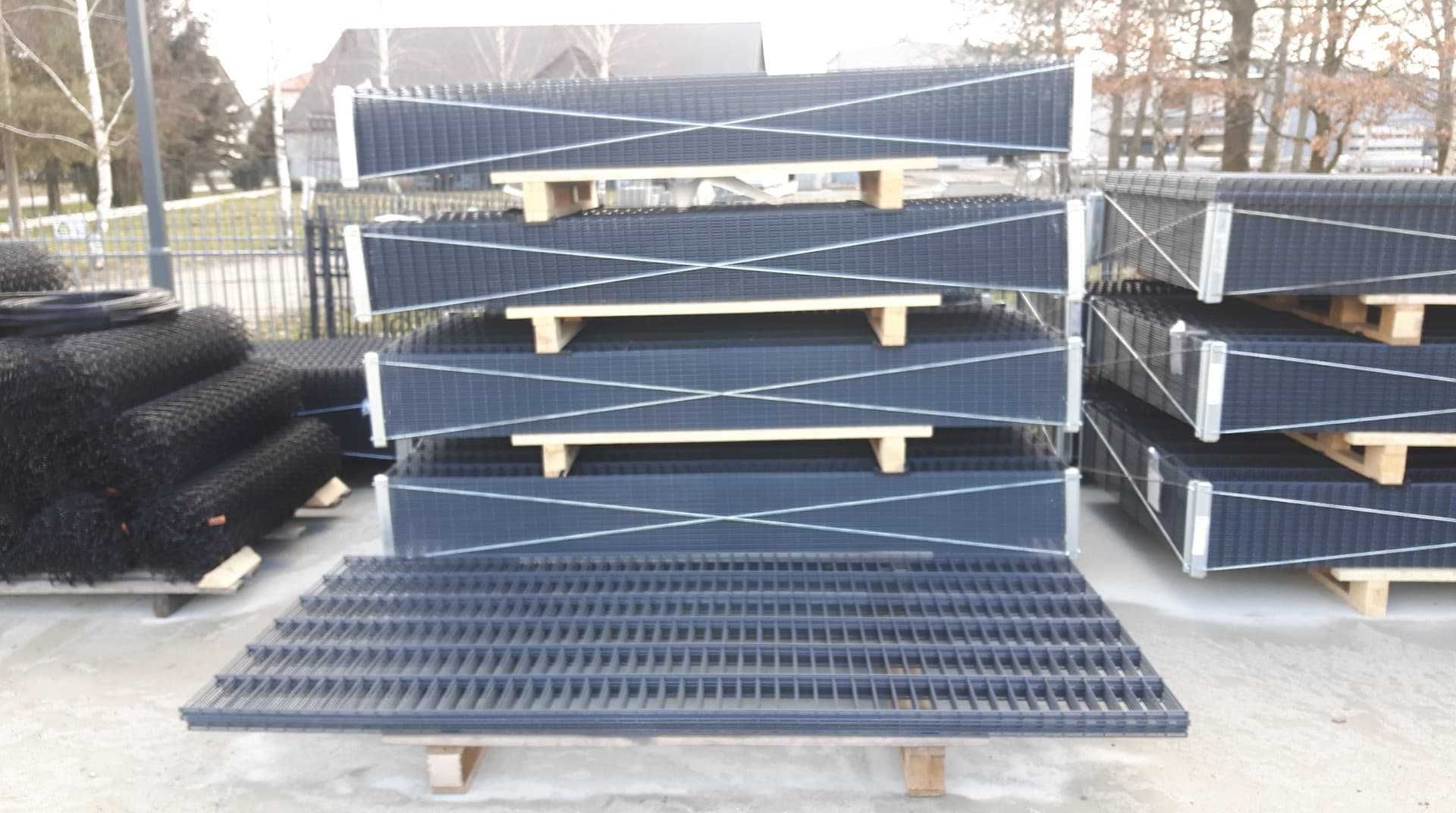 Panele ogrodz.WIŚNIOWSKI Vega B  fi5 3D 1530mmx2500mm ocynk + RAL