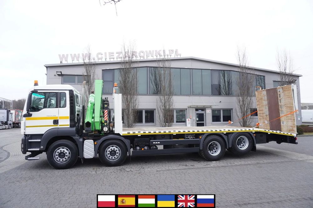 MAN TGS 35.360 E5 8x2 / HDS HIAB XS 166 HIDUO / 6.2 t udźwig / 12 m wysięg  _239399