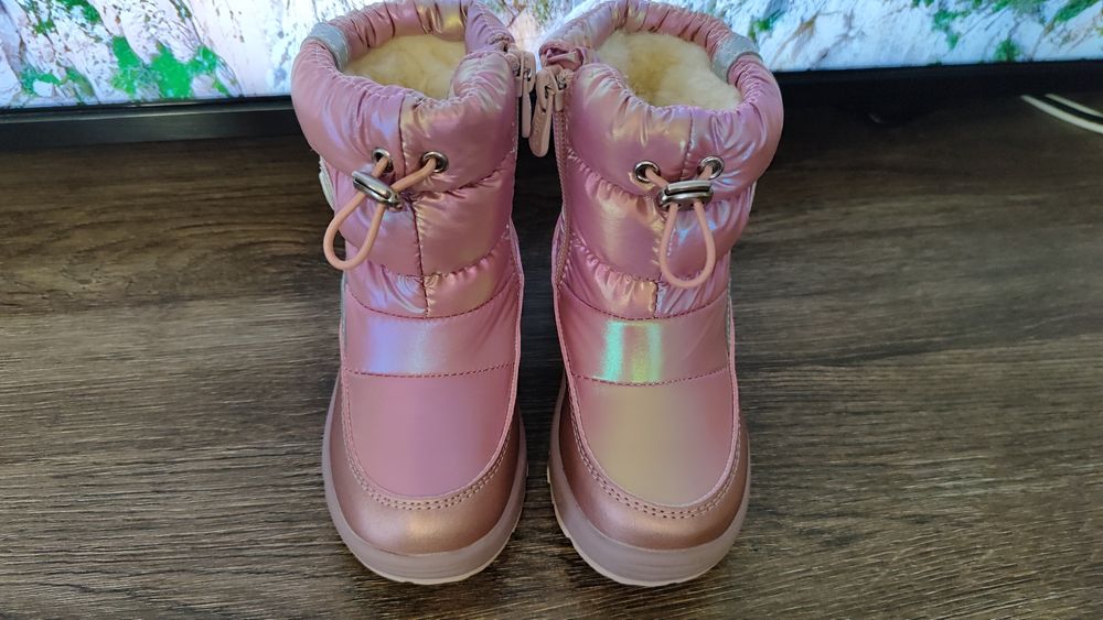 Weestep чоботи дутіки зимові теплі дитячі 22 розмір(14.5см)