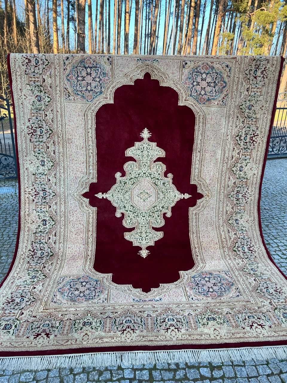 Kaszmirowy dywan perski INDO-KERMAN 360x253 galeria 20 tys