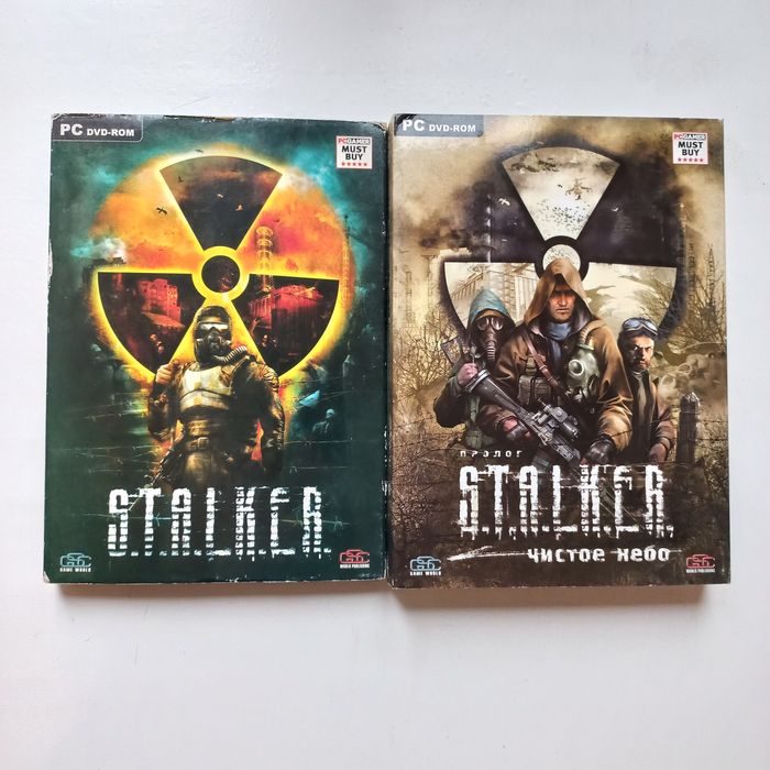 Диски игра Сталкер Stalker PC Чистое небо