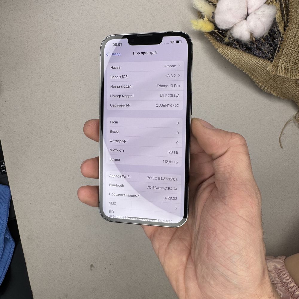 Телефон Apple Iphone 13 Pro 128 Gb Space Gray
