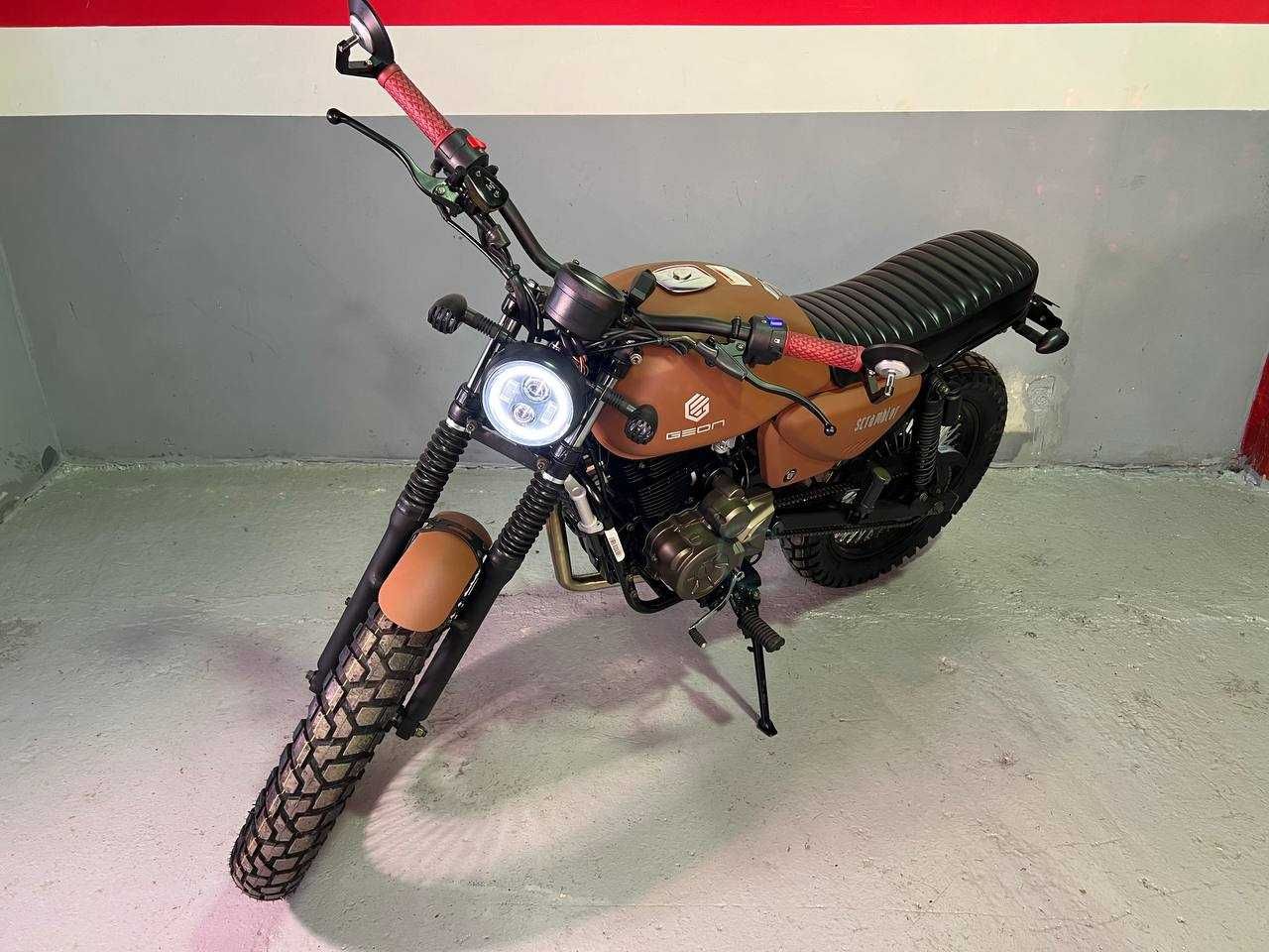 Мотоцикл GEON SCRAMBLER light 200