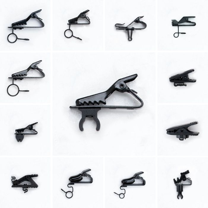 Кліпса прищепка для петлички Audio-Technica ATR-3350, Sennheiser ME-2