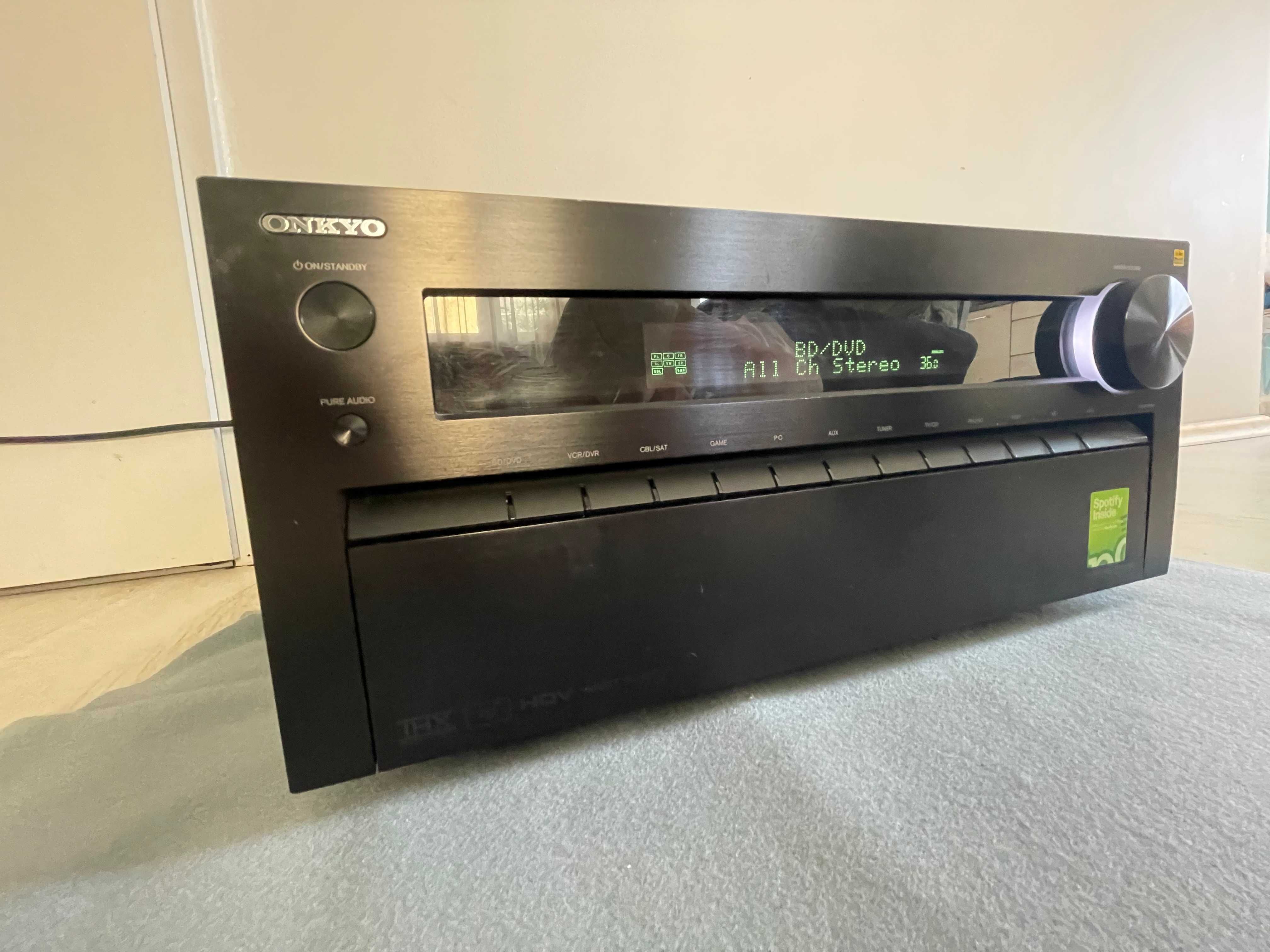 ONKYO TX-NR809 Amplituner kino domowe 7.2 USB hdmi r.internet Wysyłka