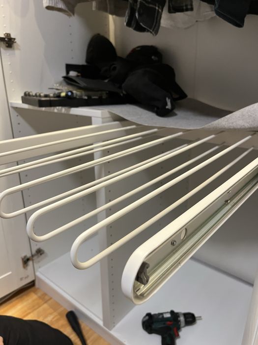 Wieszak na spodnie do szafy Pax Ikea