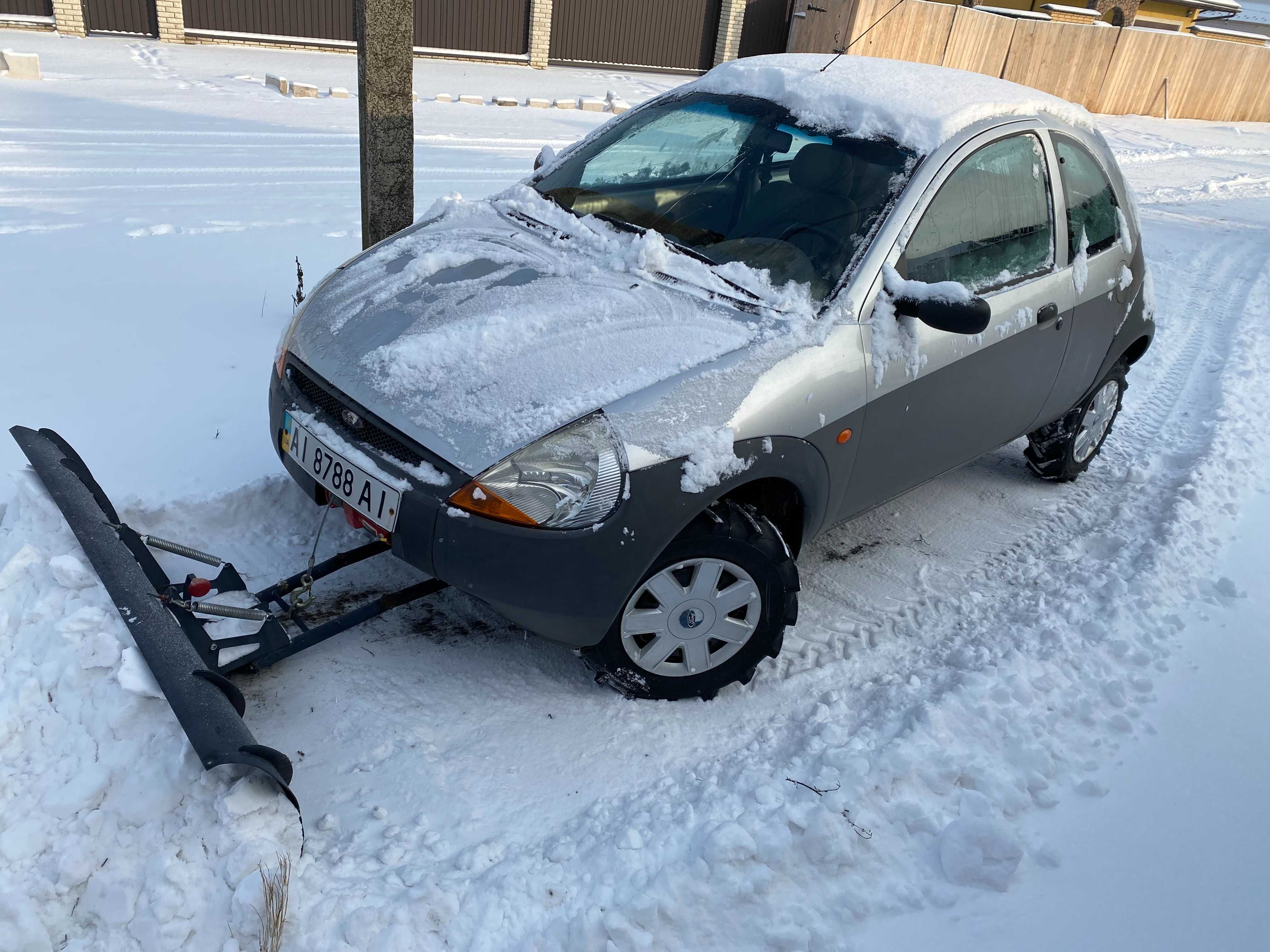 ford ka monster с ковшом