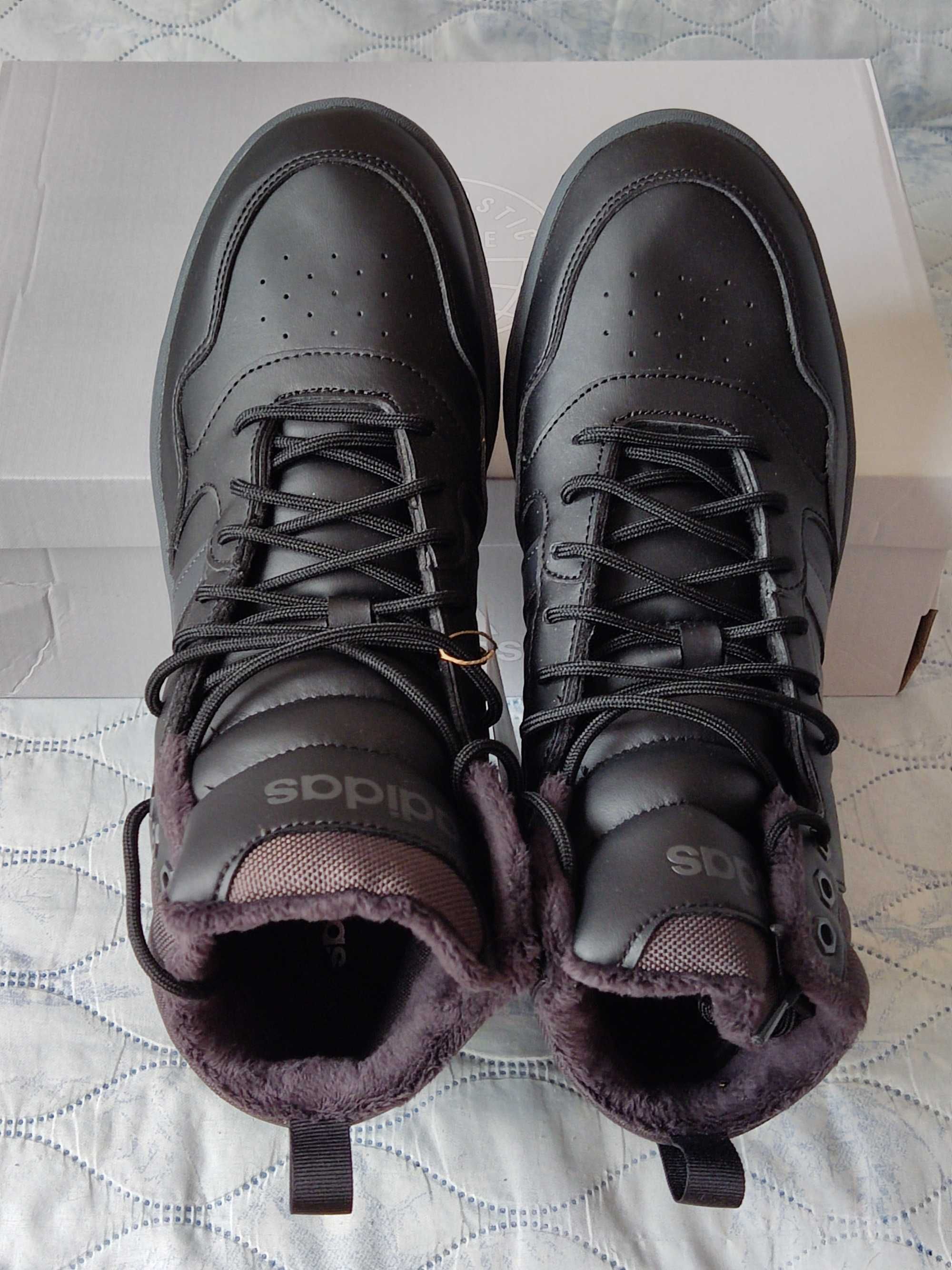 Чоловічи кросівки Adidas Hoops 3.0 Mid Winterized Shoes (р. 10.5)