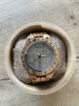Drewniany zegarek BOBOBIRD. Nowy. Runy