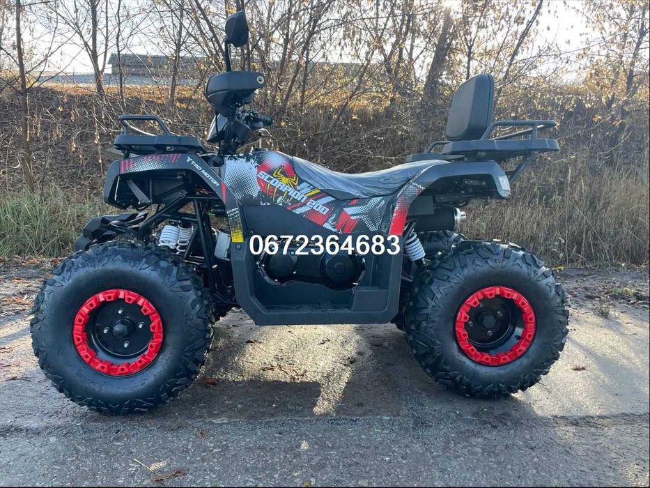 Квадроцикл CommanScorpion200сс/Доставка Безкоштовно/Потужний 16Коней!