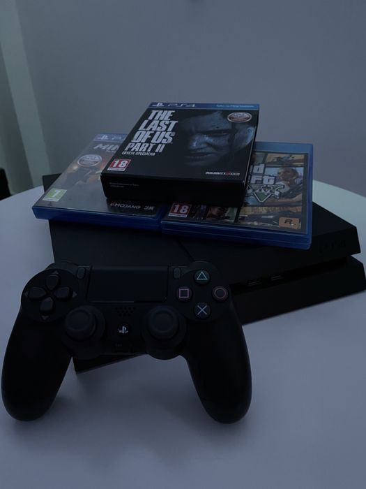 PS4 500GB | Dualshock 4 + 3 GRY