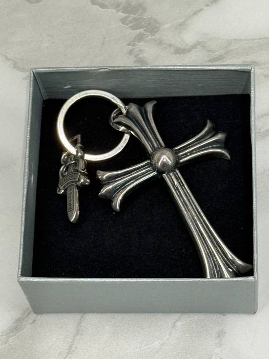 Брелок Chrome Hearts/срiбний брелок