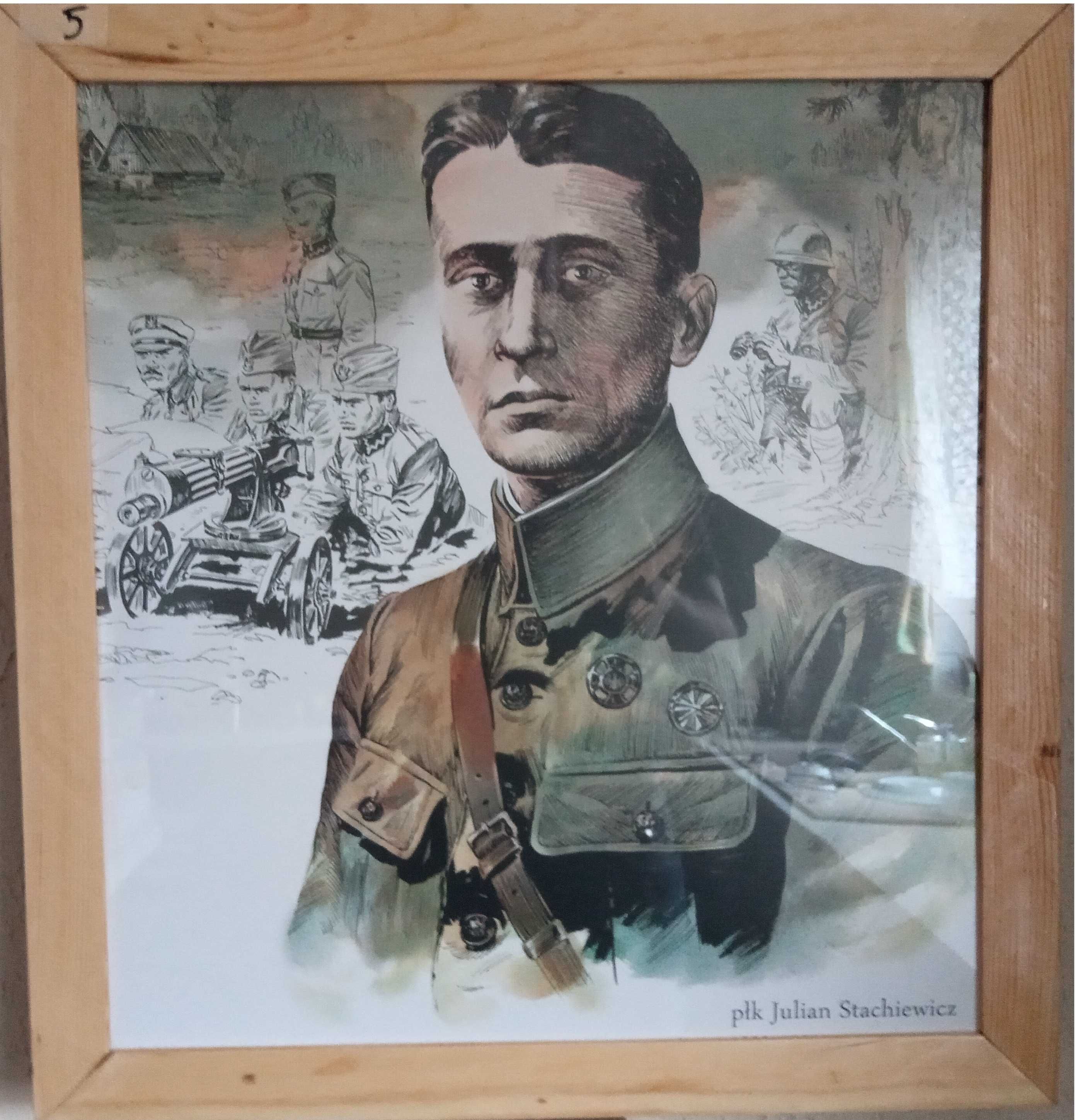 Obraz 05 płk Julian Stachiewicz