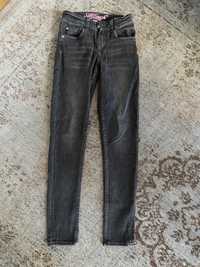 Jeansy czarne vintage  włoski styl 152/12