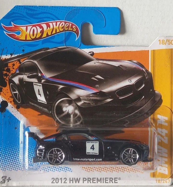 Conj 2 hot wheels Bmw z4 m