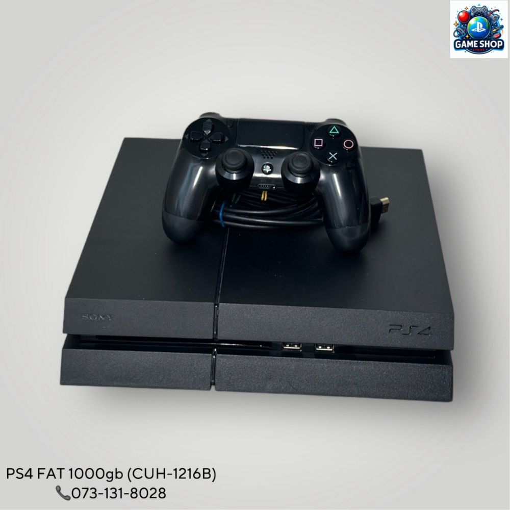 Ігрова Приставка Sony PlayStation 4 FAT 1000gb (CUH-1216B) плейстейшн