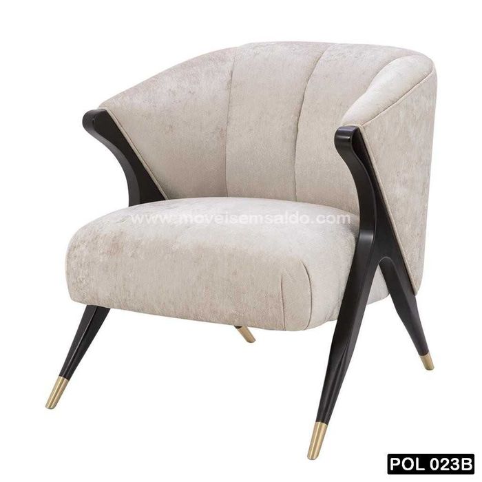 Cadeirões / Poltronas de Sala Estofadas - Todas medidas e cores.