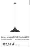 Lampa wisząca DOUG Rabalux 2910 *nowa*