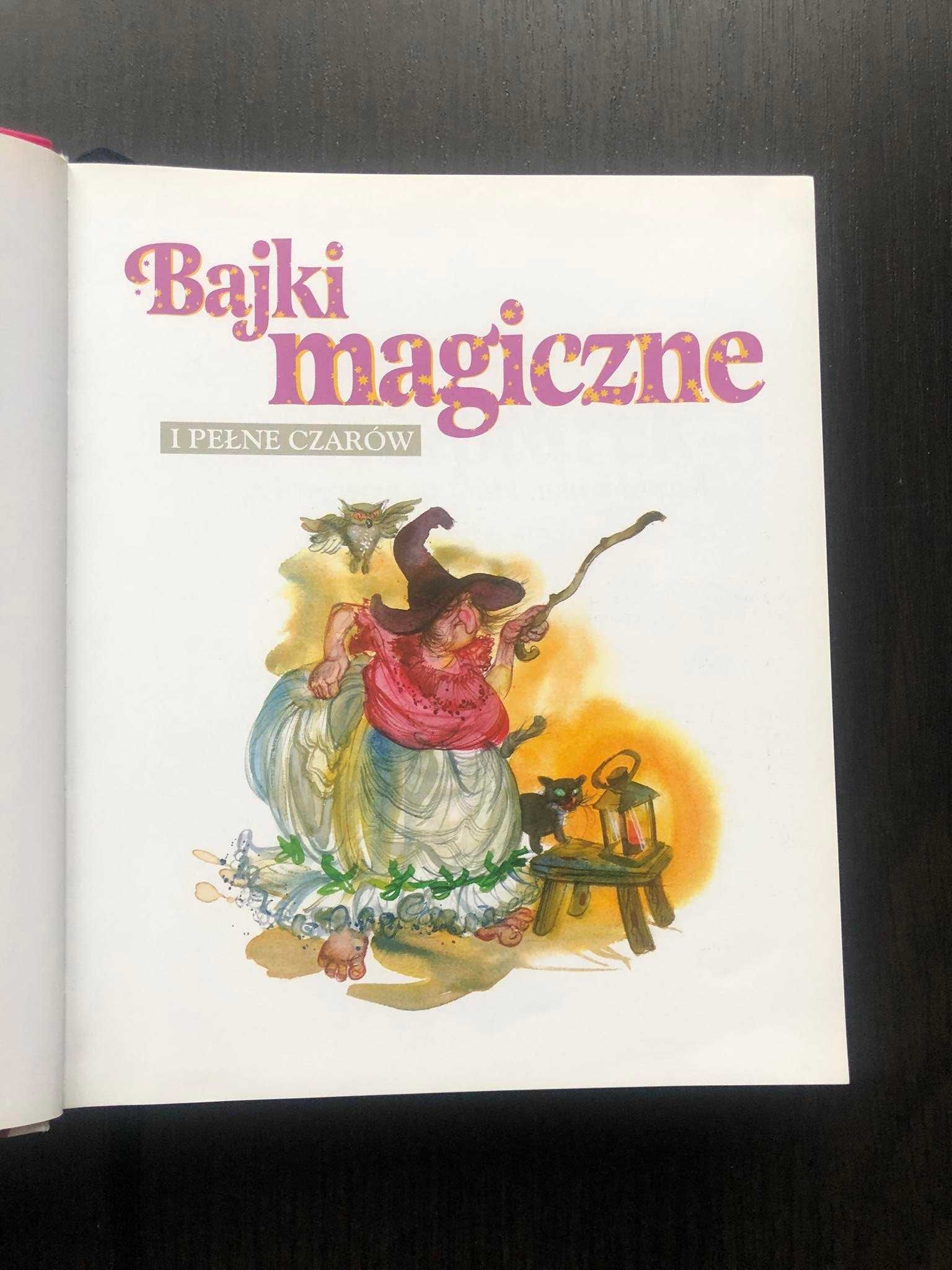 Zbiór bajek "Bajki magiczne i pełne czarów", 355 stron, SUPER STAN