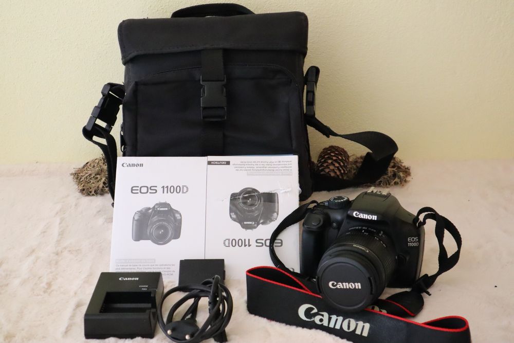 Canon EOS 1100D + EFS 18-55mm