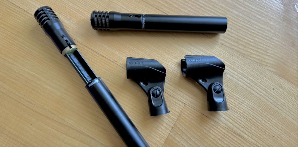 Нові мікрофони Shure PG81, запаковані повний комплект