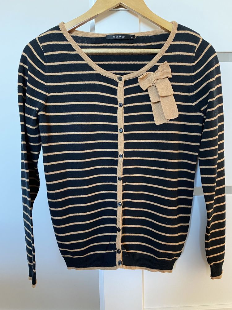 Sweter w paski Reserved S