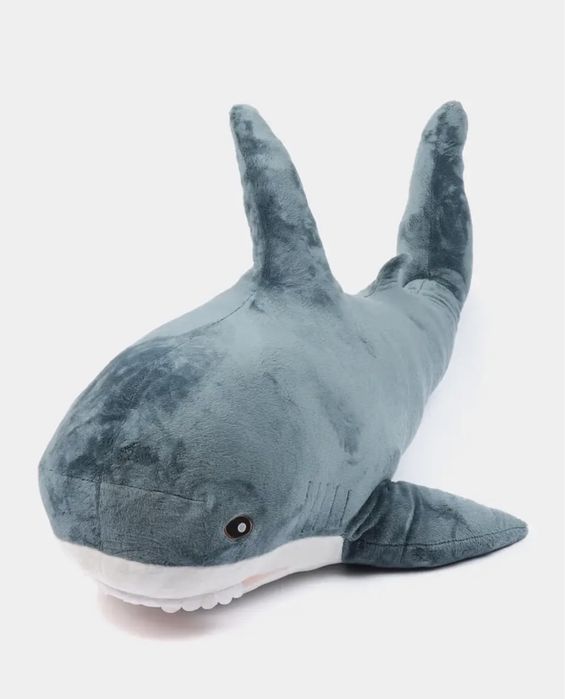 Большая Акула из Икеа 140 см игрушка обнимашка shark ikea опт