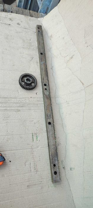 Рейка шестерня дровокол