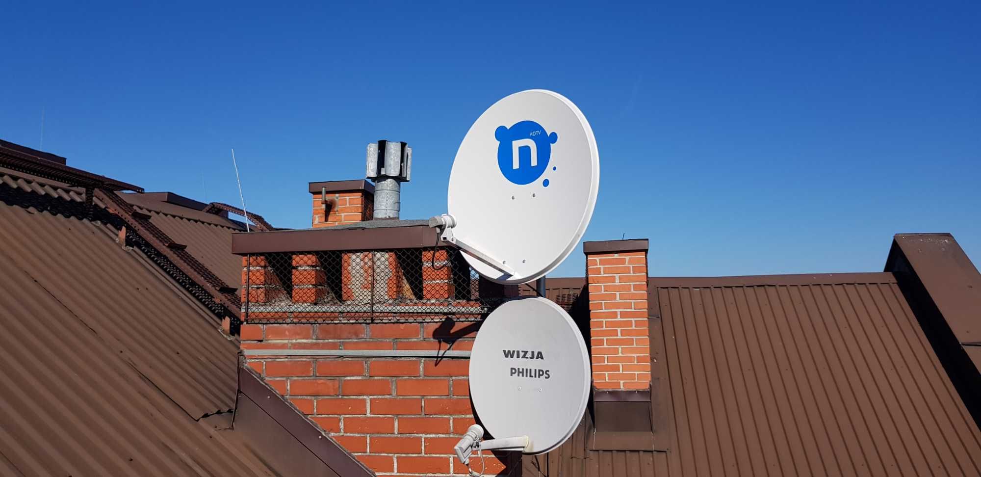 MONTAŻ, ustawianie, instalacja anten satelitarnych, DVB-T, LTE i GSM