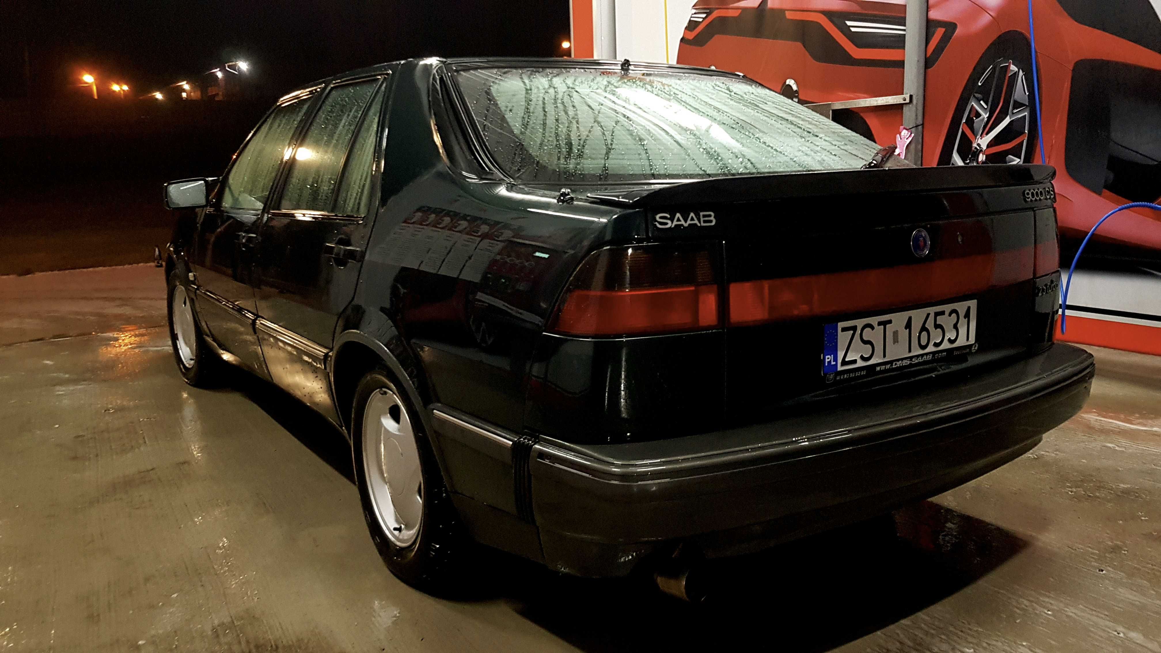 Saab 9000 2.3T 1992r. klasyk! 195KM automat skóry pełna elektryka